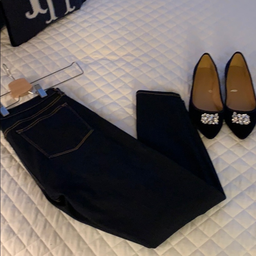 JCrew dark wash jeans